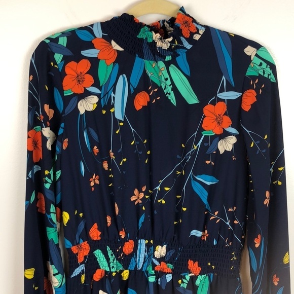 NEW Nanette Lepore Floral High Low Dress 8 - Picture 2 of 9